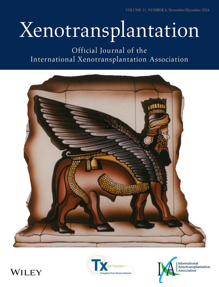 Xenotransplantation in the Age of Genome Editing